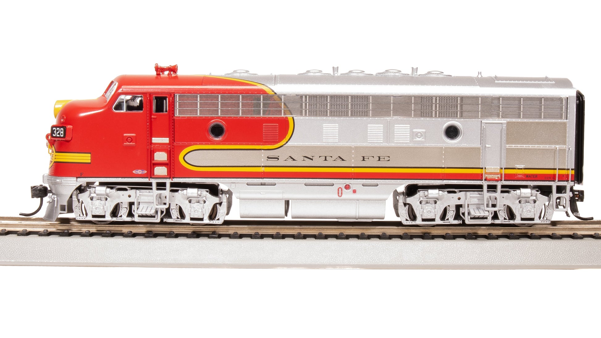 Broadway Limited 8198 HO Santa Fe EMD F7A Diesel Locomotive Sound & DCC #334L