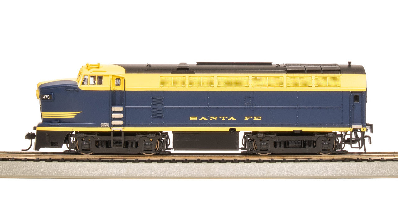 Broadway Limited 7698 HO ATSF RF-16 Sharknose A/B Diesel Locomotive #470L/470A