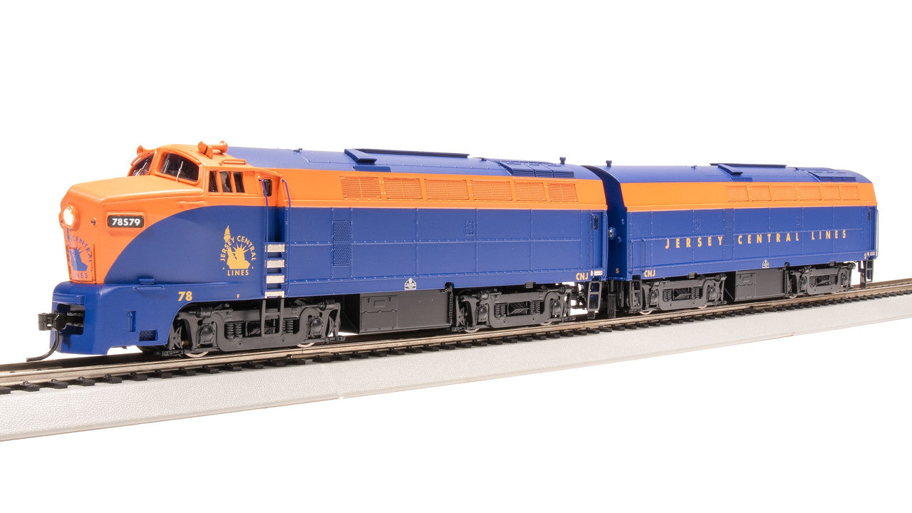 Broadway Limited 7700 HO CNJ RF-16 Sharknose A/B Diesel Locomotive #78/#S