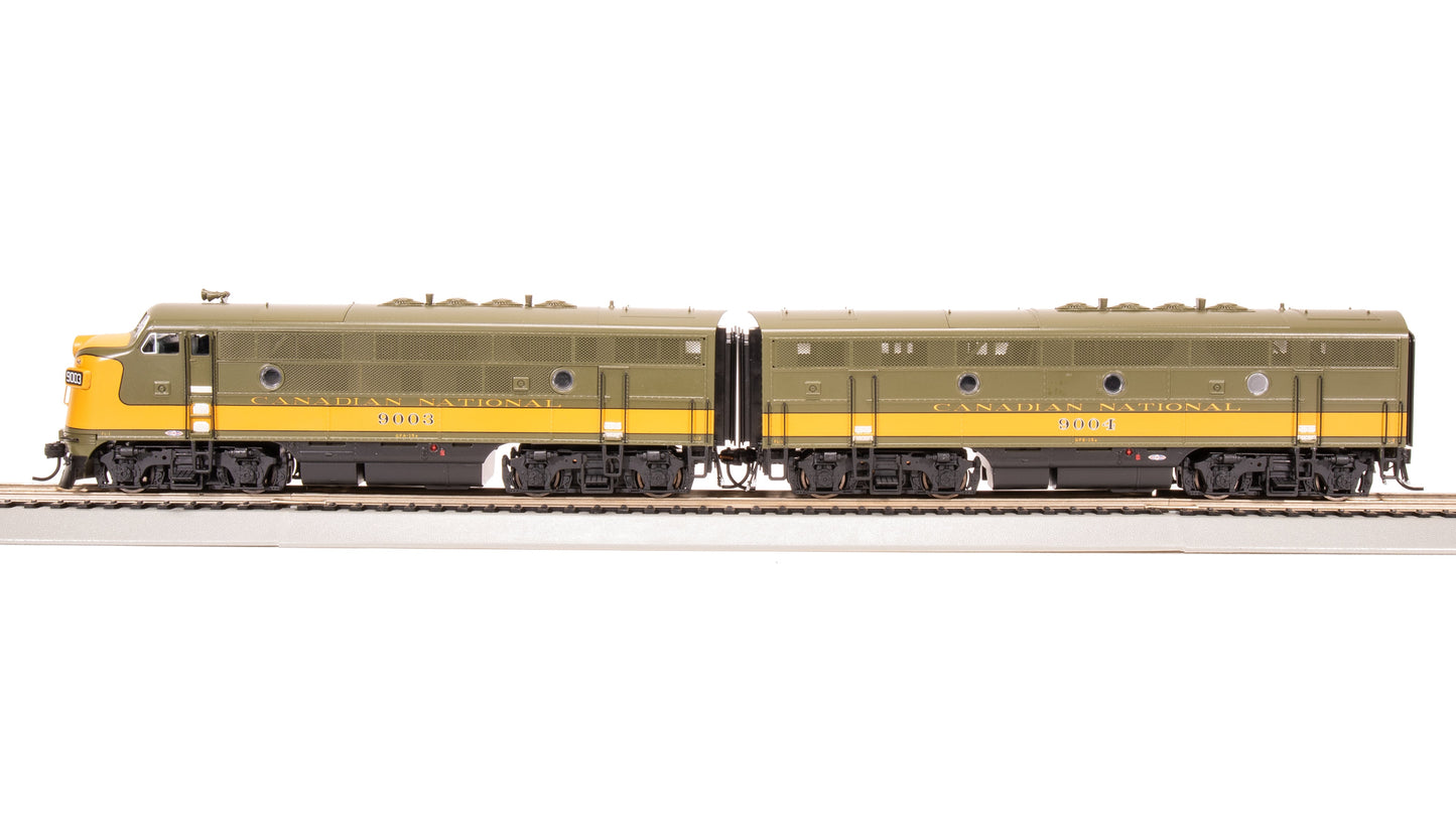 Broadway Limited 8161 HO CN F3 A/B Diesel Locomotive w/Sound & DCC (Set of 2)