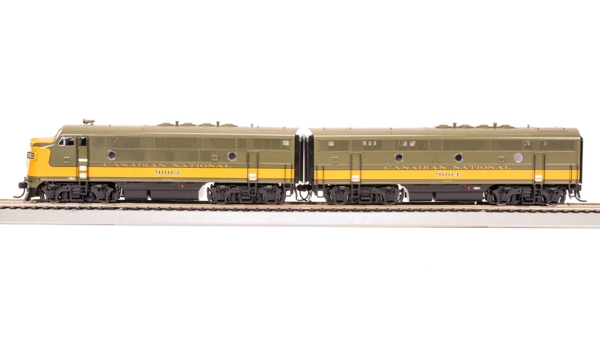 Broadway Limited 8161 HO CN F3 A/B Diesel Locomotive w/Sound & DCC (Set of 2)