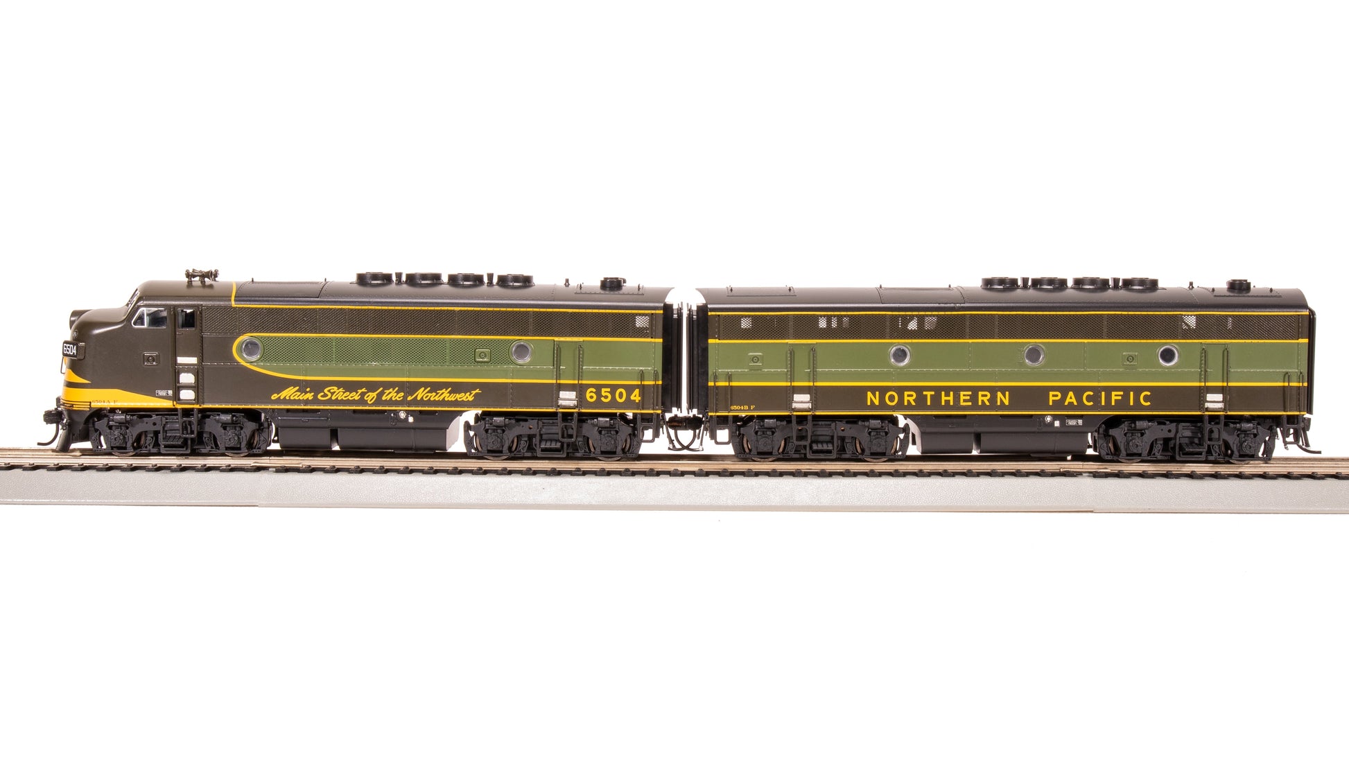 Broadway Limited 8164 HO NP F3 A/B Diesel Locomotive w/Sound & DCC (Set of 2)