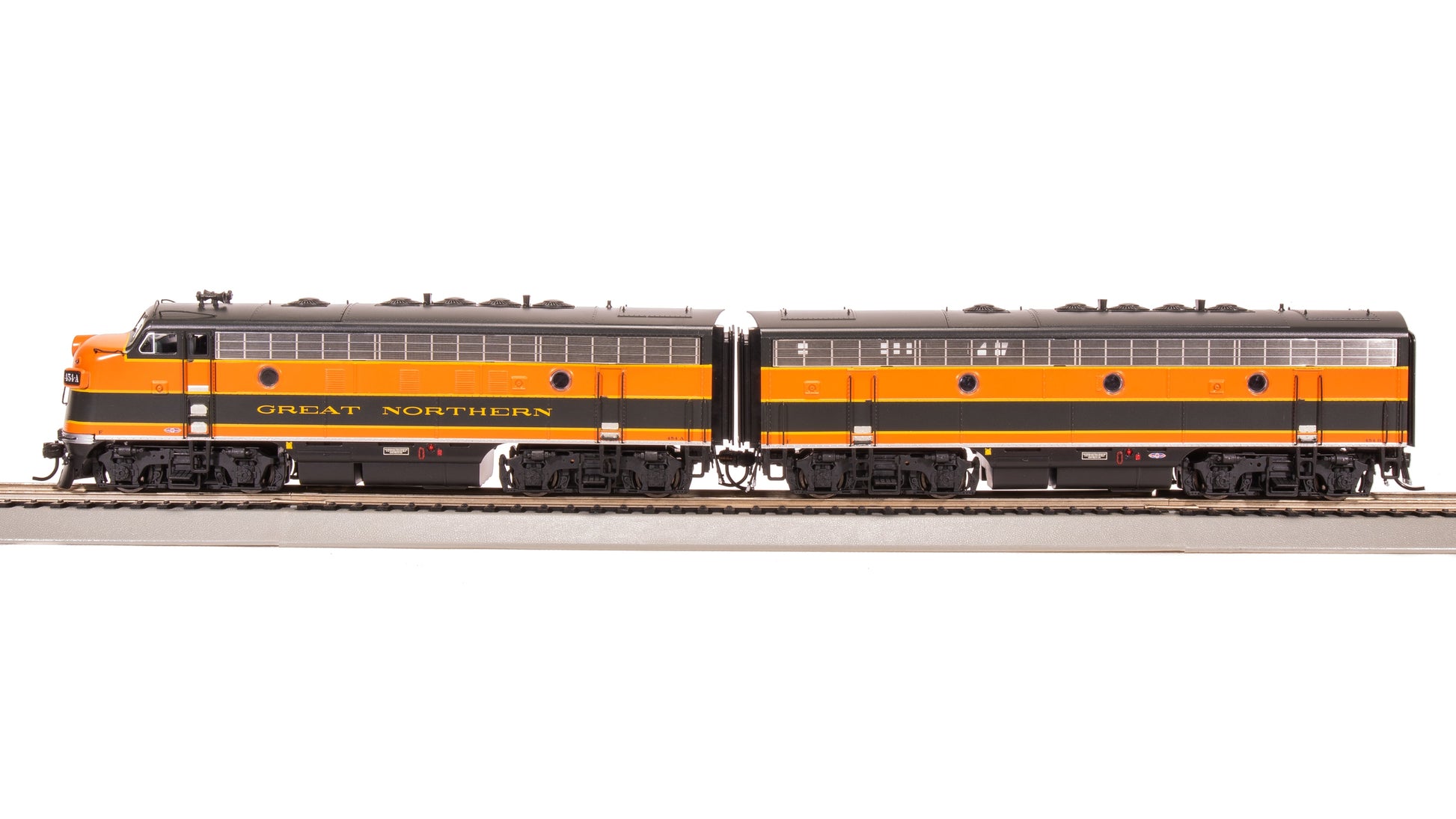 Broadway Limited 8193 HO GN EMD F7 A/B Diesel Locomotive Sound & DCC (Set of 2)
