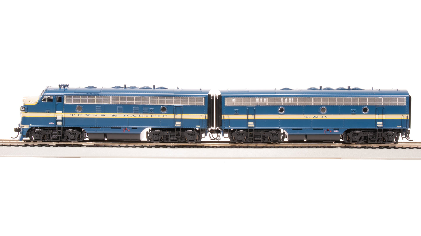 Broadway Limited 8197 HO T&P EMD F7 A/B Diesel Locomotive P4 Sound/DC/DCC #1526