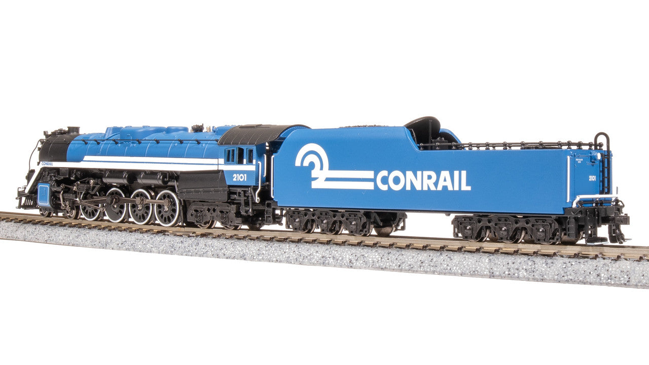 Broadway Limited 7412 N Conrail T1 4-8-4 Steam Loco - Sound/DC/DCC, Smoke #2101 LN/Box