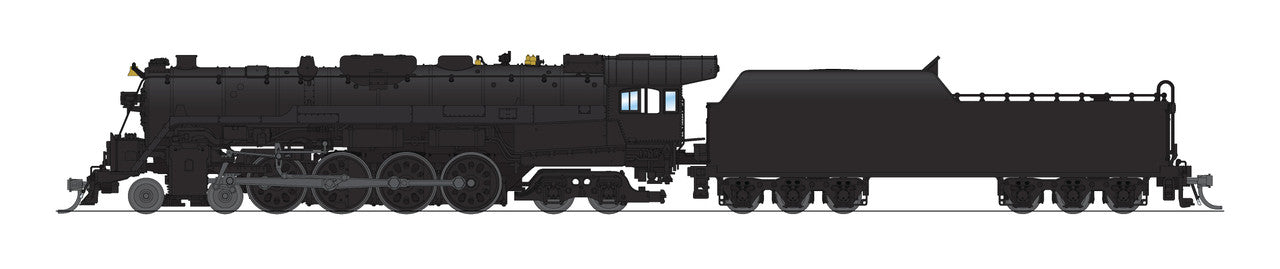 Broadway Limited 7413 N Unlettered T1 4-8-4 Steam Loco - Sound/DC/DCC, Smoke