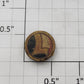 Lionel 259-5 Brass 1/2" Circle L Nameplate