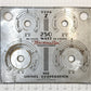 Lionel Z-9X Type Z 250 Watt Transformer Nameplate