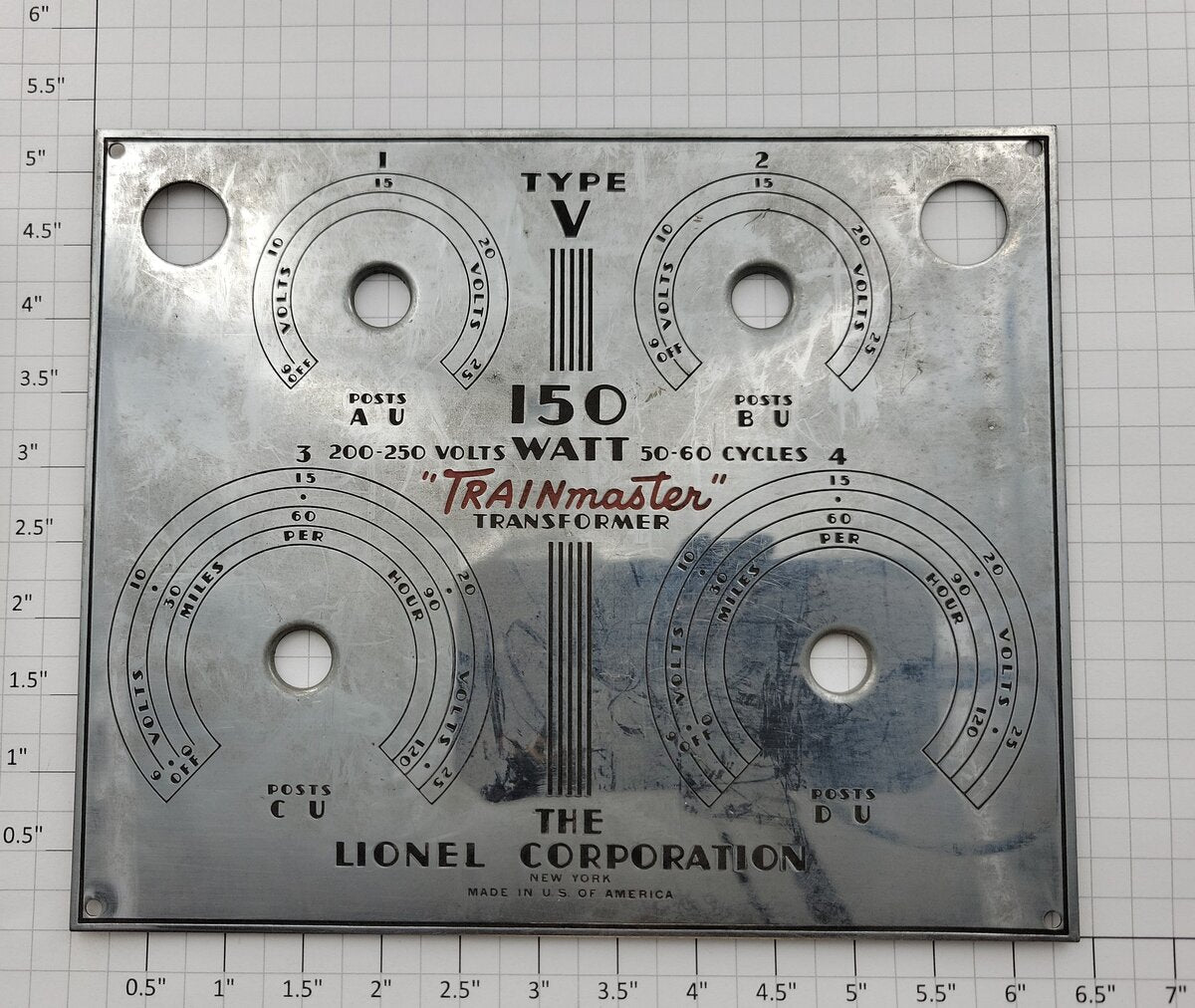 Lionel V-107 O Gauge Type 