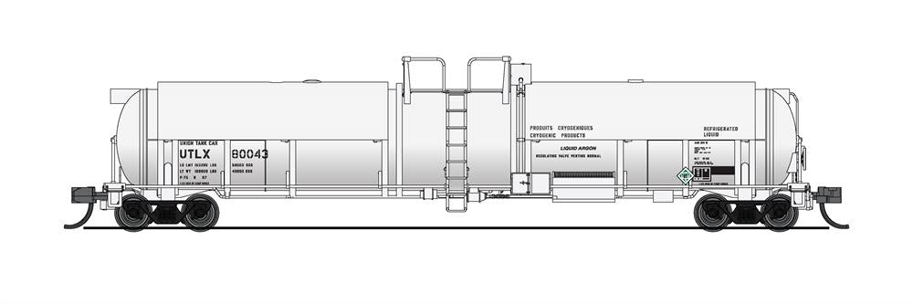Broadway Limited 8156 N UTLX White Cryogenic Tank Car