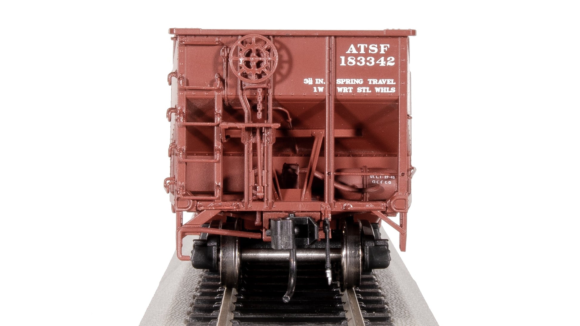 Broadway Limited 8100 HO ATSF AAR 70-Ton 3-Bay Hopper (Pack of 4)