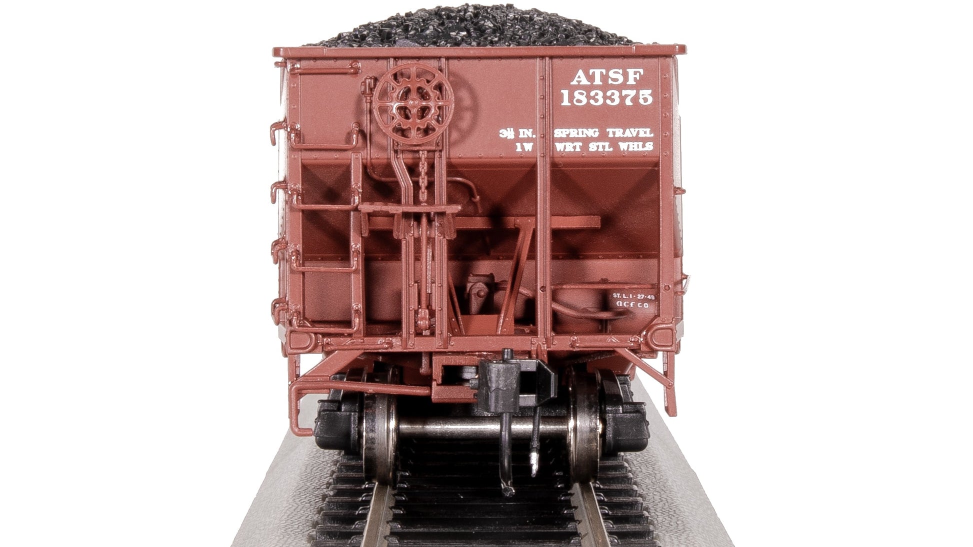 Broadway Limited 8100 HO ATSF AAR 70-Ton 3-Bay Hopper (Pack of 4)