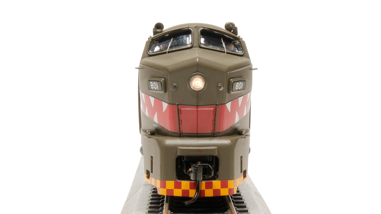 Broadway Limited 8291 HO USAAF RF-16 Sharknose A Diesel Loco - DCC-Ready #801