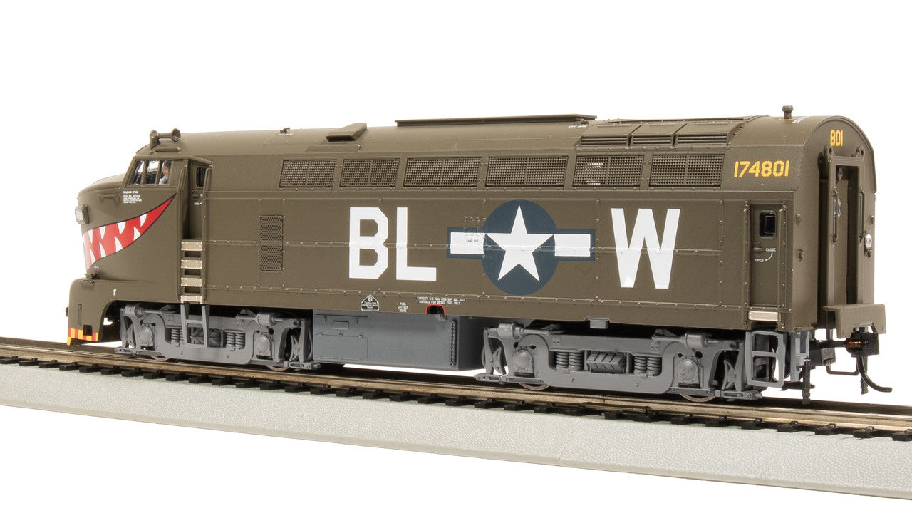 Broadway Limited 8291 HO USAAF RF-16 Sharknose A Diesel Loco - DCC-Ready #801