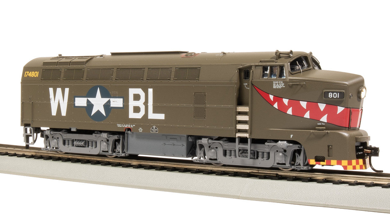 Broadway Limited 8291 HO USAAF RF-16 Sharknose A Diesel Loco - DCC-Ready #801
