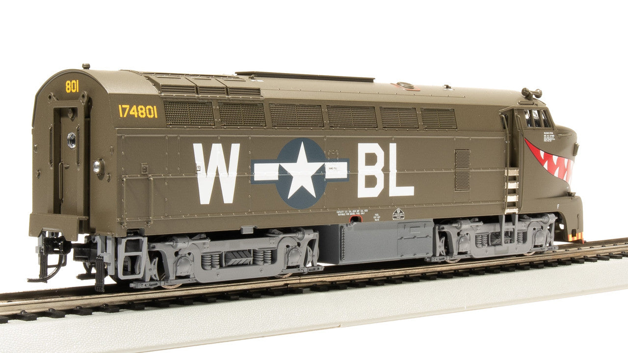 Broadway Limited 8291 HO USAAF RF-16 Sharknose A Diesel Loco - DCC-Ready #801
