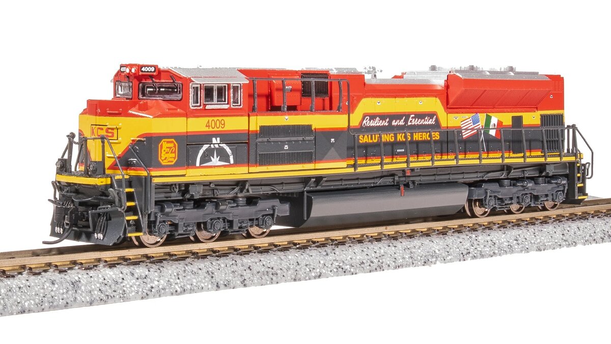 Broadway Limited 8422 N KCS EMD SD70ACe Diesel Locomotive Sound/DC/DCC #4009
