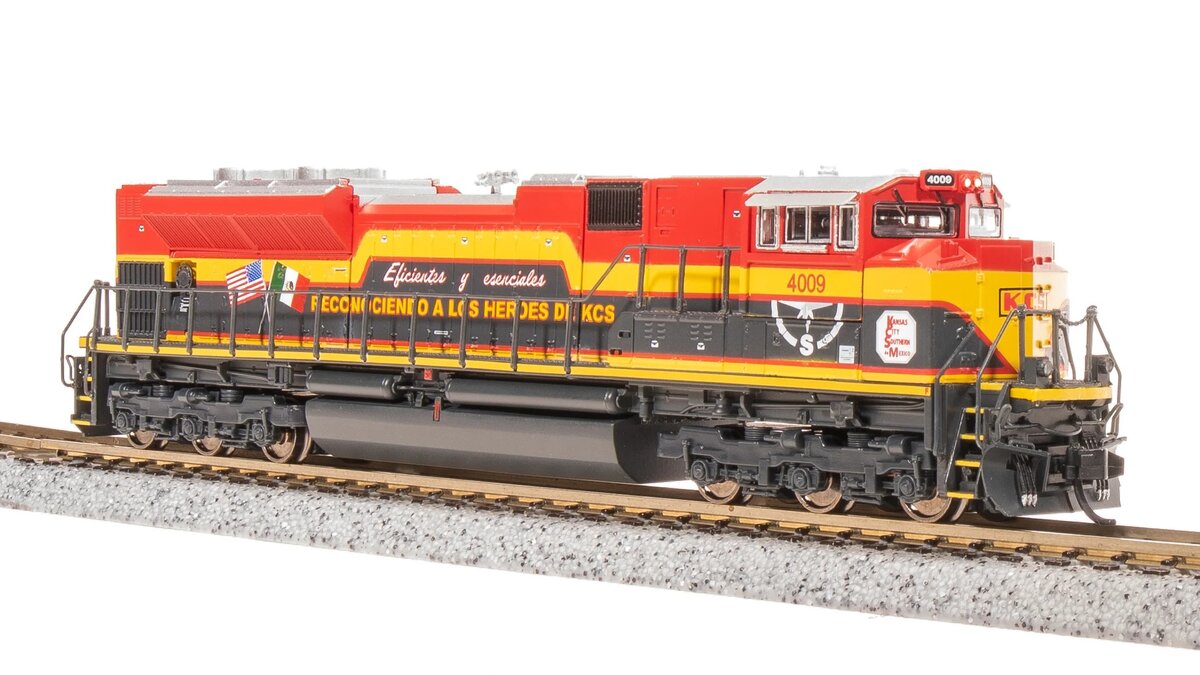 Broadway Limited 8422 N KCS EMD SD70ACe Diesel Locomotive Sound/DC/DCC #4009