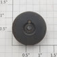 Lionel 671-241 Flanged End Wheel with Siderod Bushing Insert