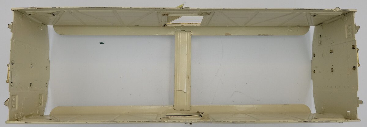 Lionel 514-3 Vintage Standard Gauge Tinplate Ivory Refrigeration Car Shell