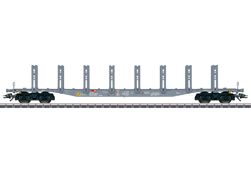 Marklin 47710 HO SBB Cargo, Inc Type Snps Stake Car