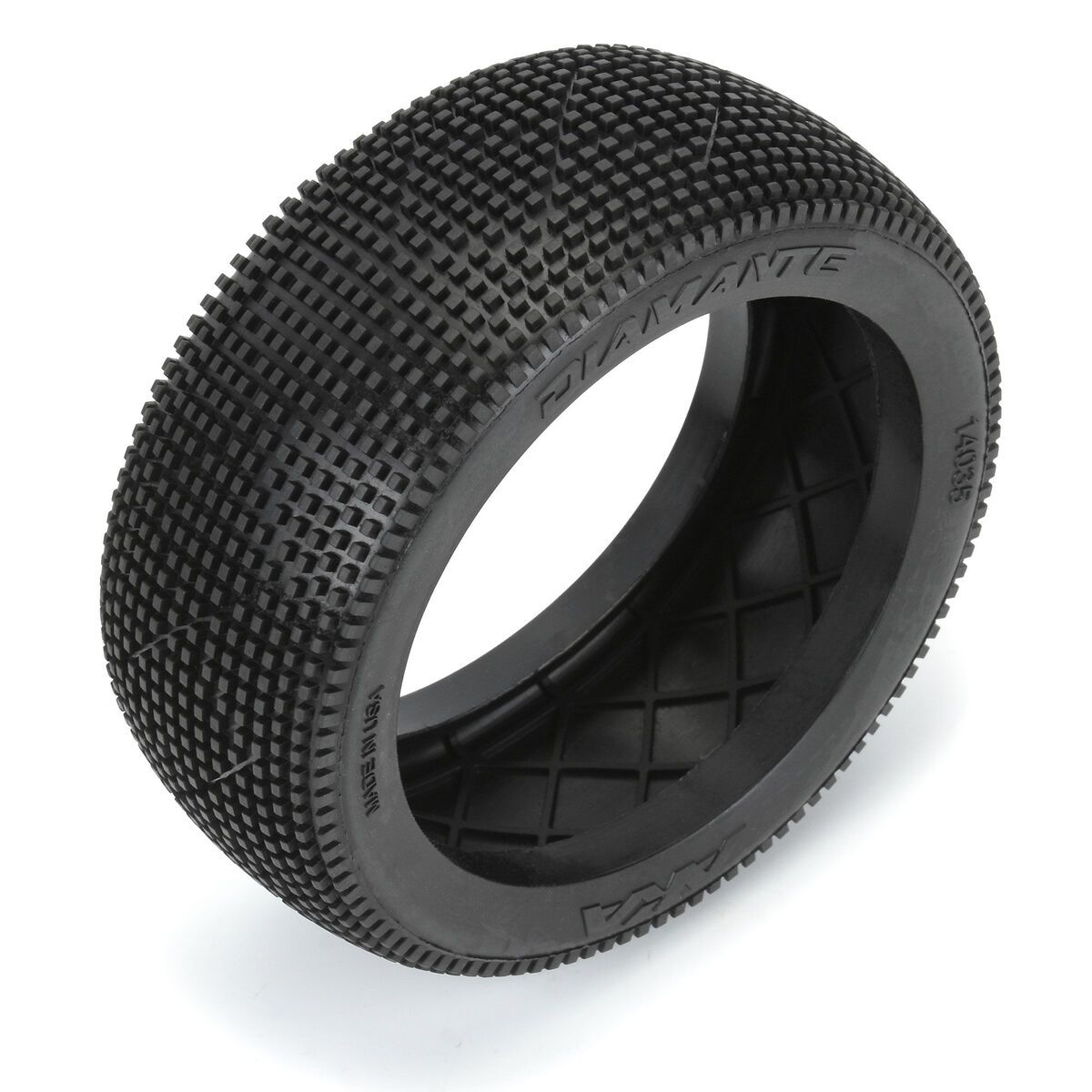 AKA Products, Inc. 14035SR 1:8 Diamante S Front/Rear Off-Road Buggy Tires