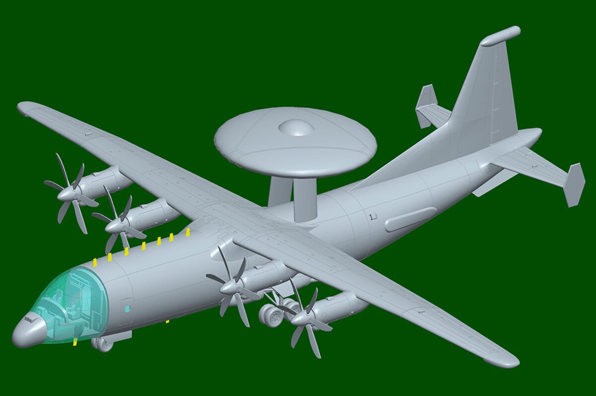 Hobby Boss 83904 1:144 Chinese (Shaanxi) KJ-500 Military Aircraft Plane Kit