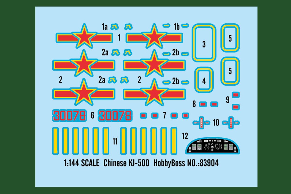 Hobby Boss 83904 1:144 Chinese (Shaanxi) KJ-500 Military Aircraft Plane Kit