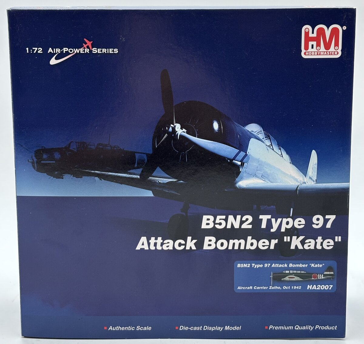 Hobby Master HA2007 1:72 B5N2 Type 97 Attack Bomber 