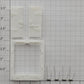 Lionel 3472-46 Complete Unassembled White Milk Car Door Kit with Springs
