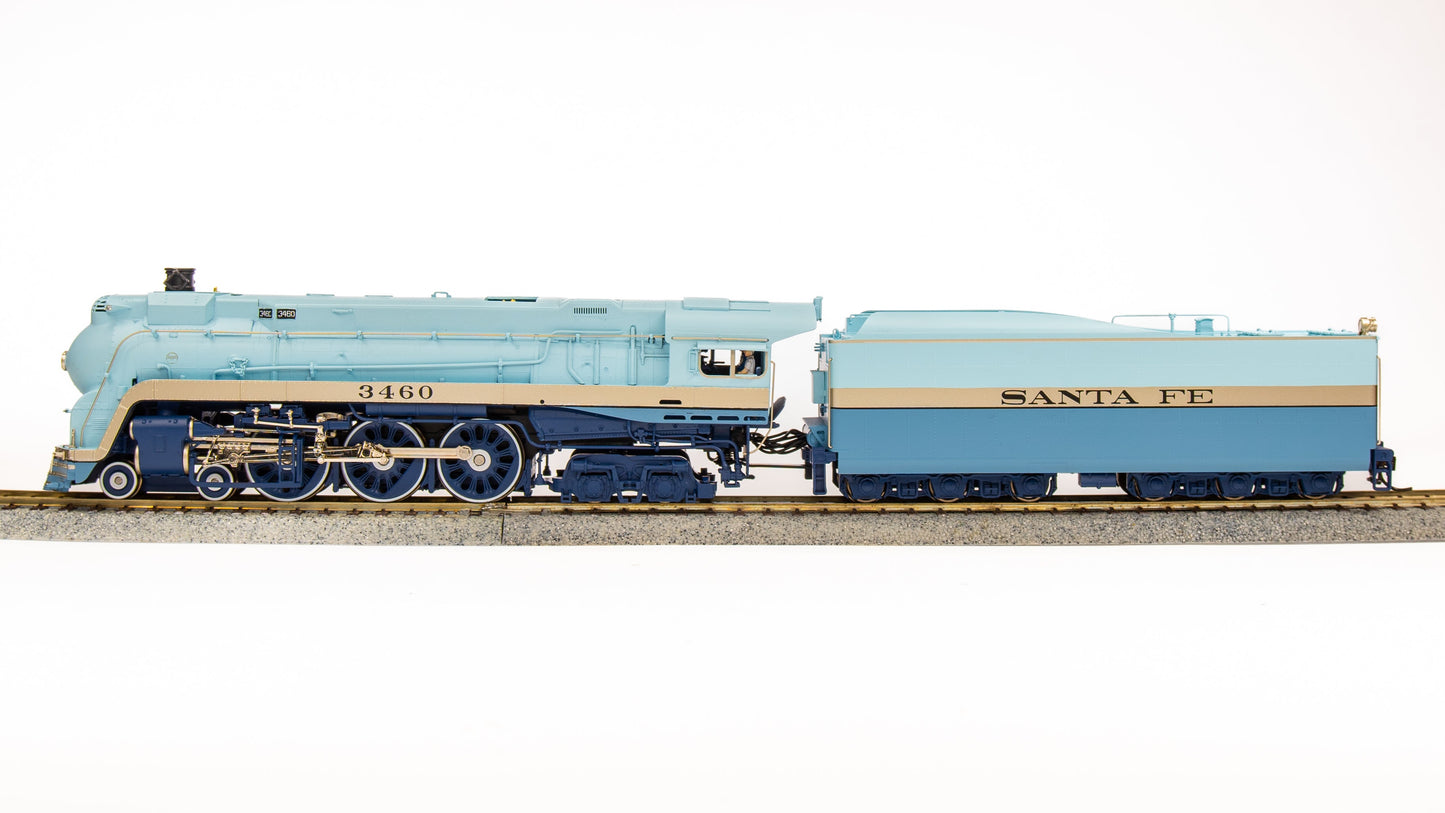 Broadway Limited 7392 HO ATSF Early 1939 Class 4-6-4 Hudson Steam Loco #3460