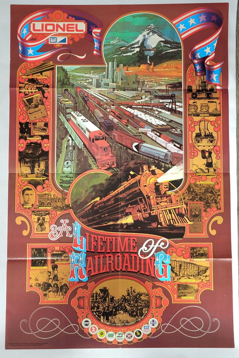 Lionel 1970-A Lifetime of Railroading 1970 Consumer Catalog 22