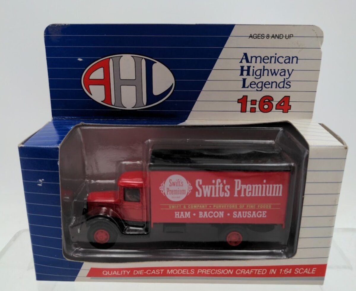 AHL L01012 1:64 Scale Swift's Premium Delivery Truck Mack Model BM Die Cast