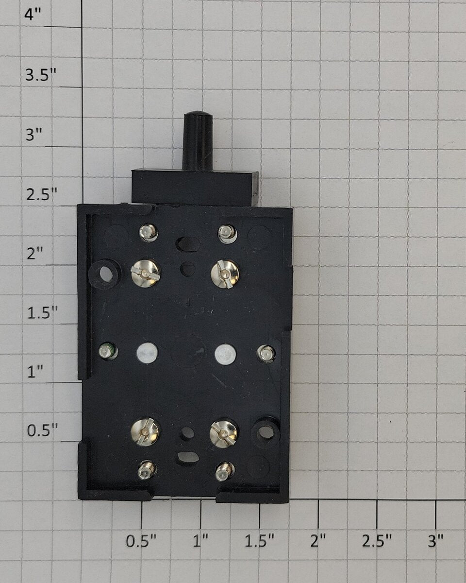 Radio Shack 275-1537 Knife Switch DPDT Contacts Rated 0.5A @ 200VDC