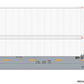 Rapido Trains 401055A HO AOK 53' Husky-Stack Well Car + Containers Single Car