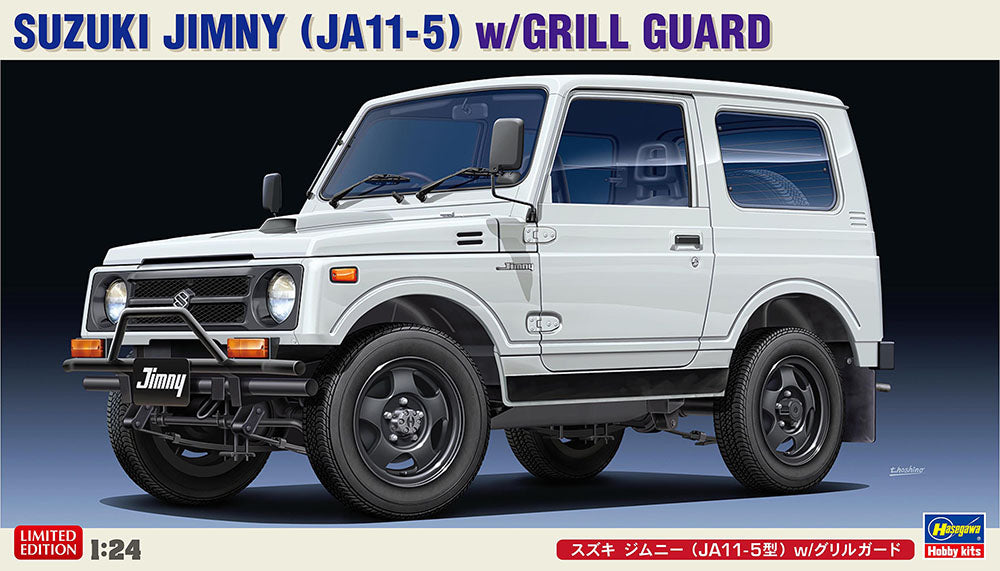 Hasegawa 20650 1:24 Suzuki Jimny with Grill Guard Car Plastic Model Kit