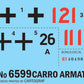 Italeri 6599 1:35 Carro Armato P40 Military Tank Model Kit