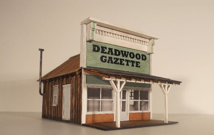 RS Laser Kits 1036B O Dead Wood Gazette Building Kit