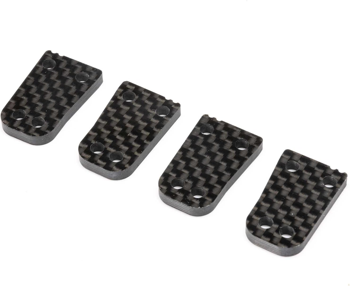 Team Losi Racing 344057 8X, 8XE 2.0 Carbon Rear Hub C Plate (Pack of 4)