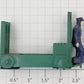 Lionel 356-34 O Gauge Dark Green Baggage Cart Truck with Figure and Pads