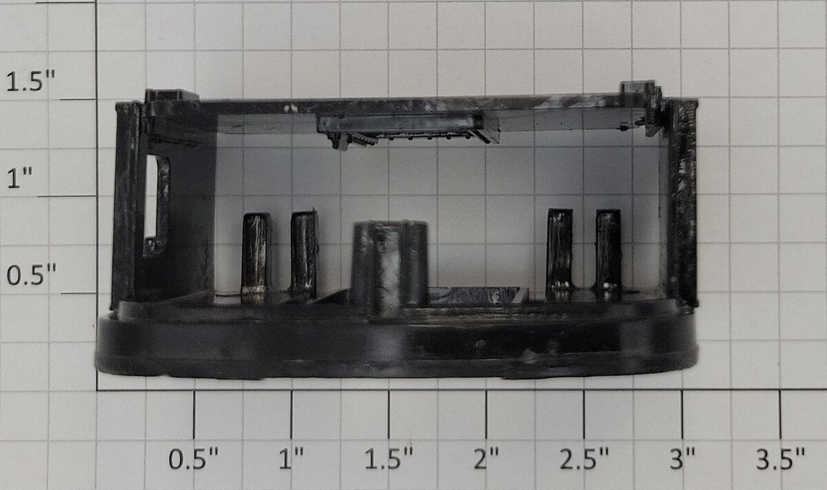 Lionel 2532-42 Plastic Black Vestibule End