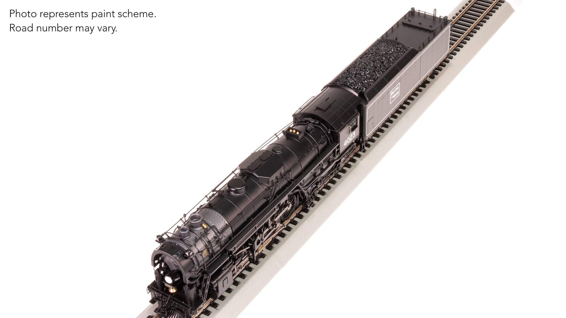 Broadway Limited 7885 HO BM T1b 2-8-4 Berkshire Steam Locomotive w/ Tender #4024