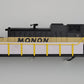Lionel 1847-1 O Gauge Black & Gold Painted BTO Monon Diesel Loco Shell #1847