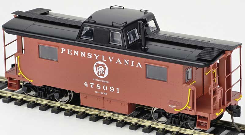Bowser 43424 HO PRR PRR N8 Steel Caboose #478091 Rpkd 2-53