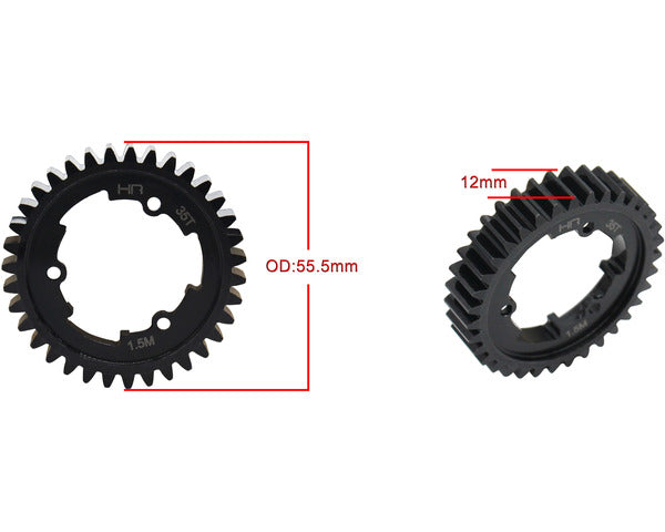 Hot Racing SXMX35M15 TRA 6S & 8S 35T Mod 1.5 Steel Spur Gear