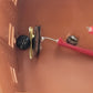 Lionel 253-30 O Gauge Orange Electric Locomotive Shell with Some Trim