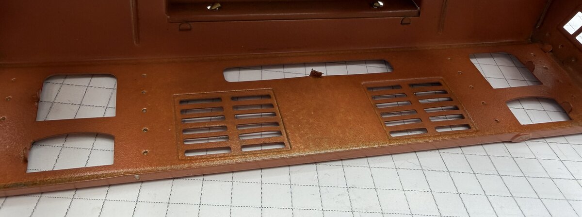 Lionel 253-30 O Gauge Orange Electric Locomotive Shell with Some Trim