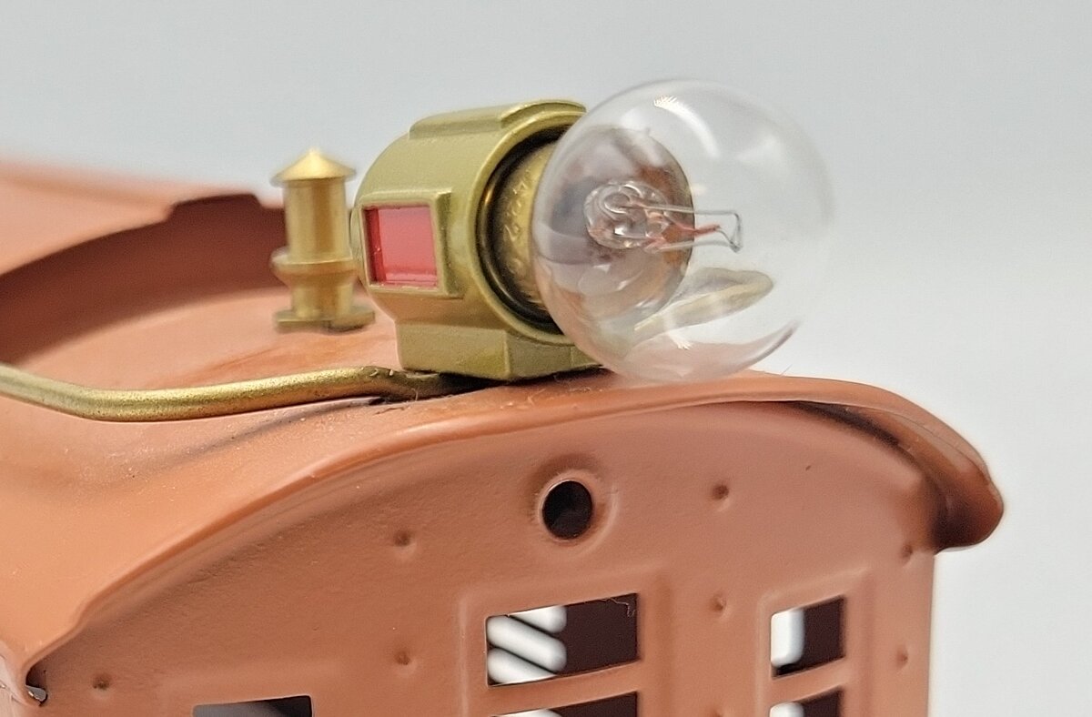 Lionel 253-30 O Gauge Orange Electric Locomotive Shell with Some Trim