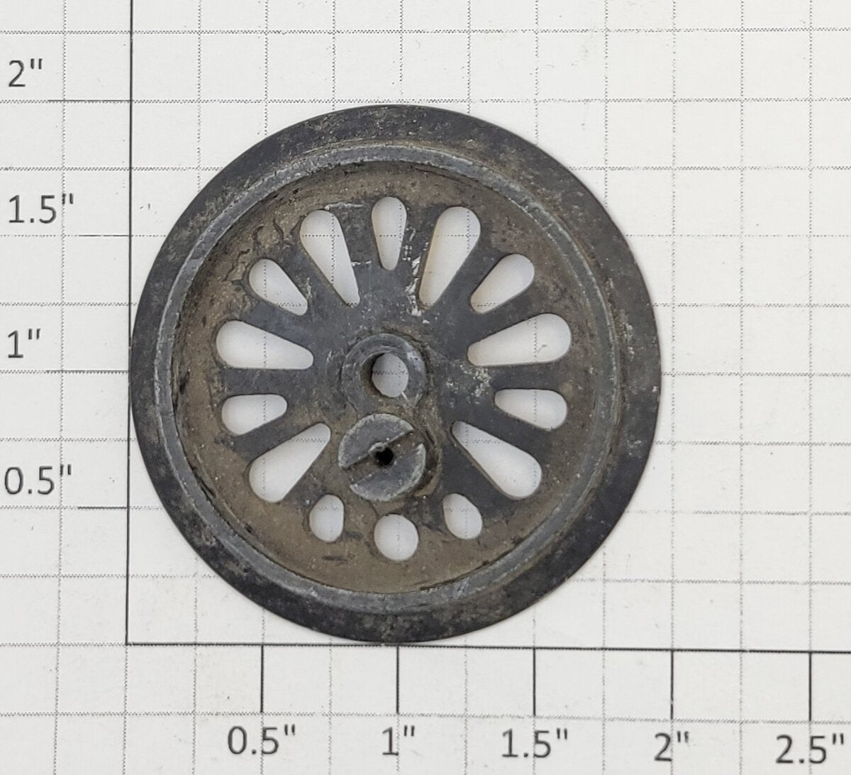 Lionel 250E-87 Black Hiawatha Large Geared Drive Wheel without Rim