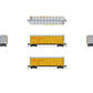 Broadway Limited 8470 N UP 40' Wood Stock Car with Sheep Sounds #49424